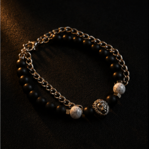 King Logo Layered Bracelet